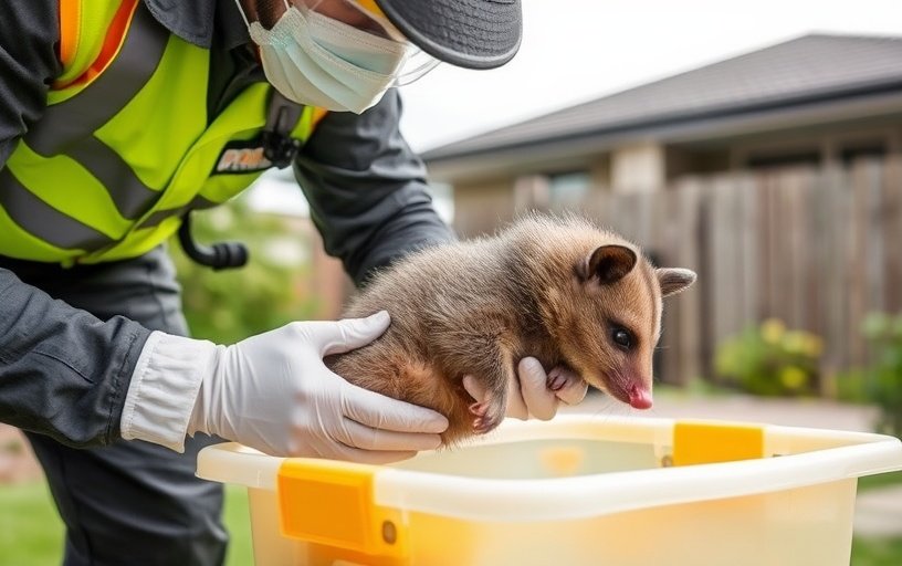 Dead Possum Removal in Hampton