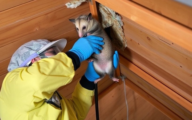 Roof & Ceiling Possum Removal in Hampton